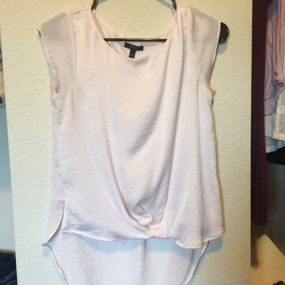 Apt. 9 pink cap sleeve blouse